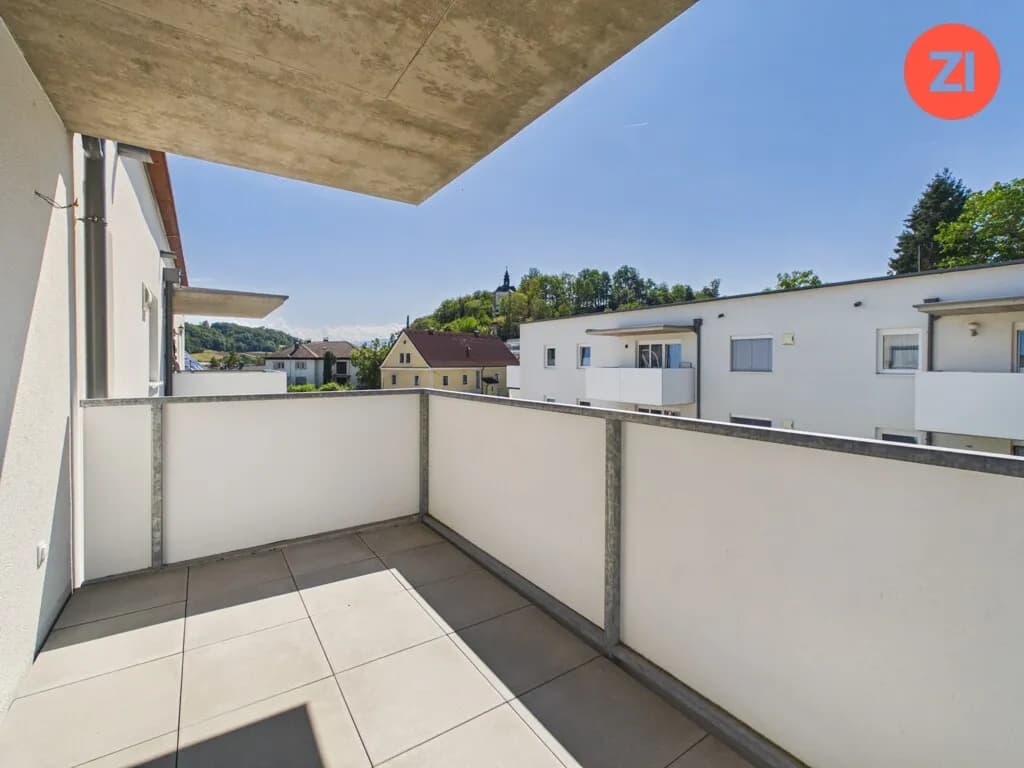 Geförderte 3-Zimmer-Wohnung in Kremsmünster – inkl. Tiefgaragenstellplatz & Freistellplatz