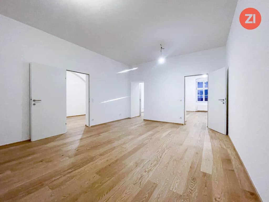 Generalsaniert 3- Zimmer Wohnung mit Terrasse zum Innenhof im Linzer Zentrum - Landestheater