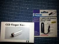 2x Mini Kamera: Conrad B-Cam 10 & CCD Finger Kamera