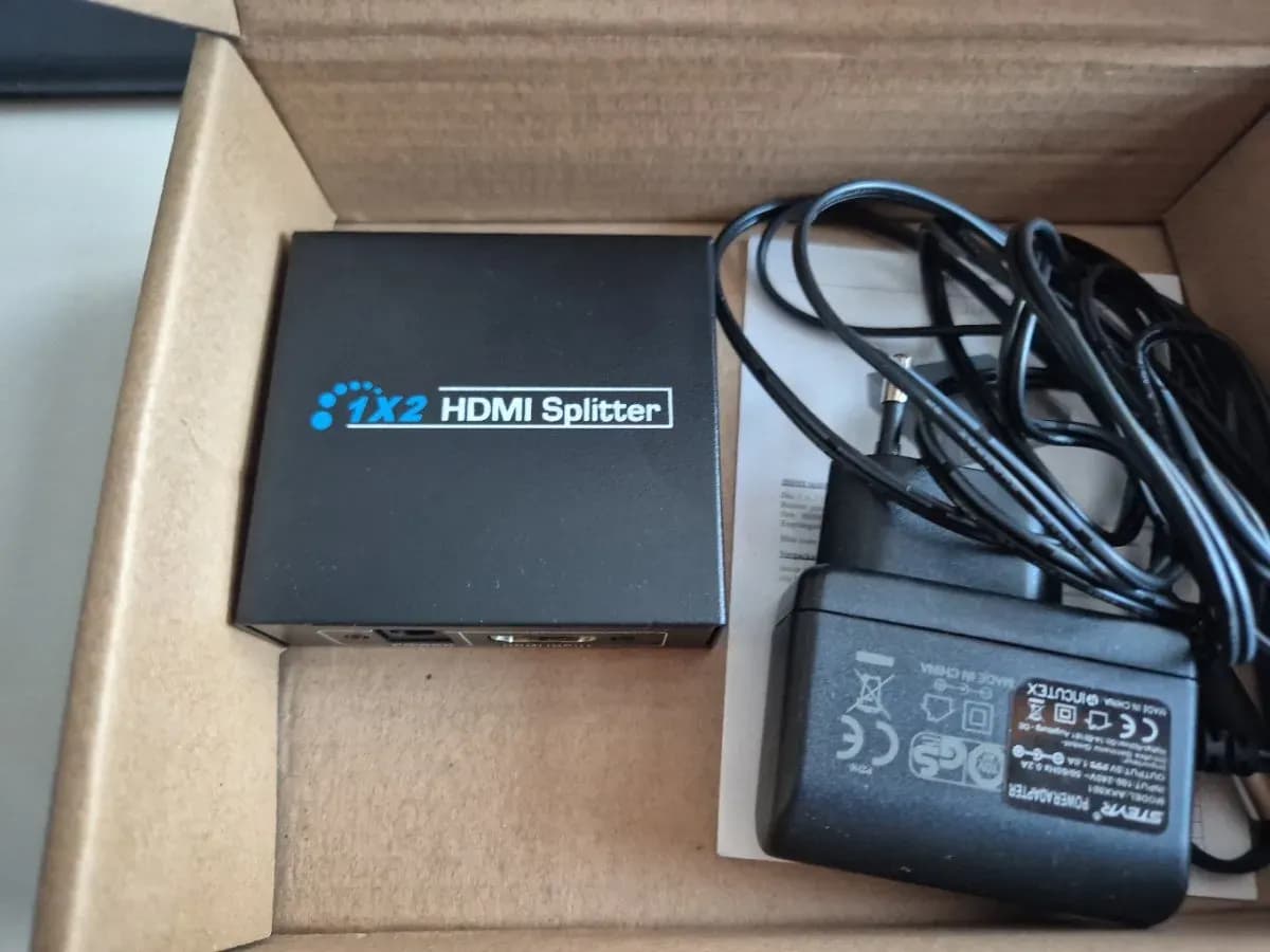 1x2 hdmi splitter incutex