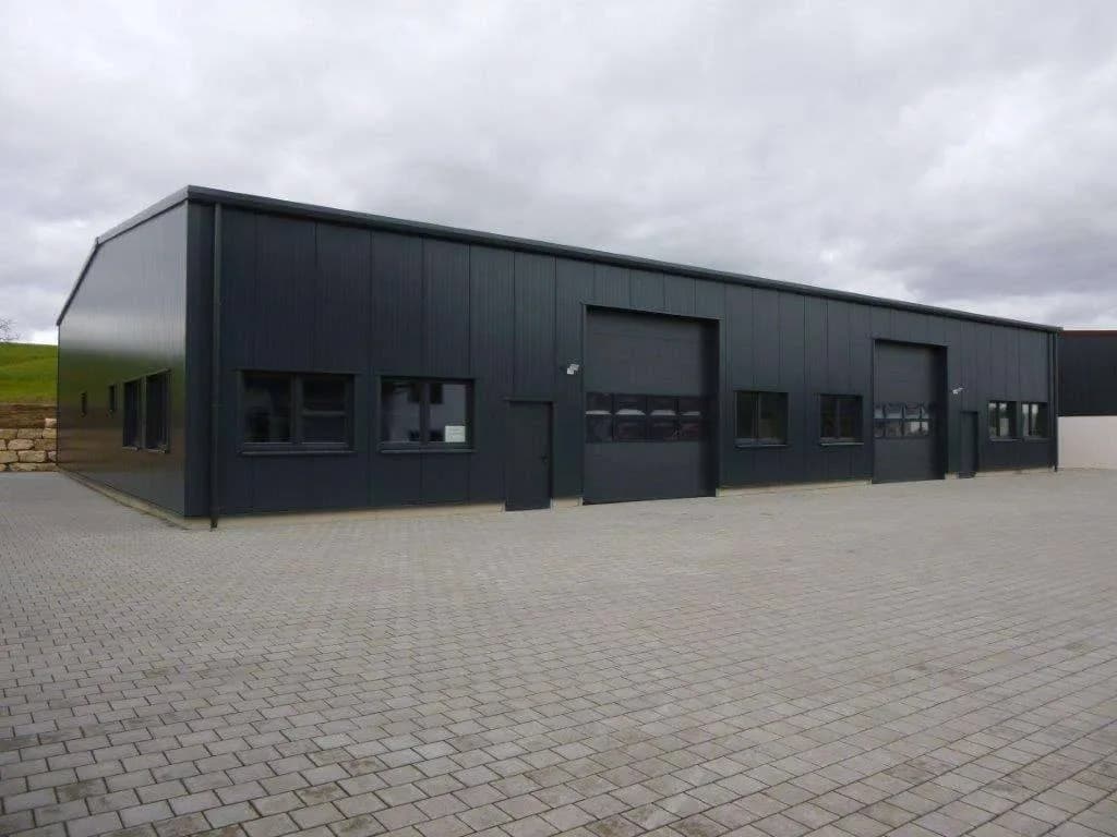 DELTACON Stahlhalle Büro Werkstatt 18 x 25 x 5/ 6,6 m / Gewährleistung 5 Jahre ! - Bild 1