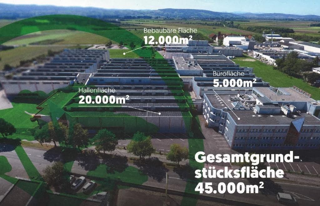 Wir entwickeln Ihr Wunschprojekt auf 12.000 m2 Betriebsbaugrund Details auf Anfrage - Bild 1