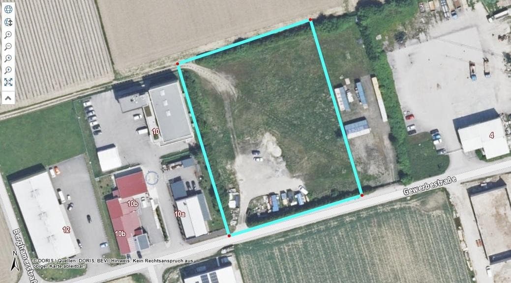 Grundstück zu vermieten oder auf Baurecht B Widmung - alle Gewerke möglich - Bild 1