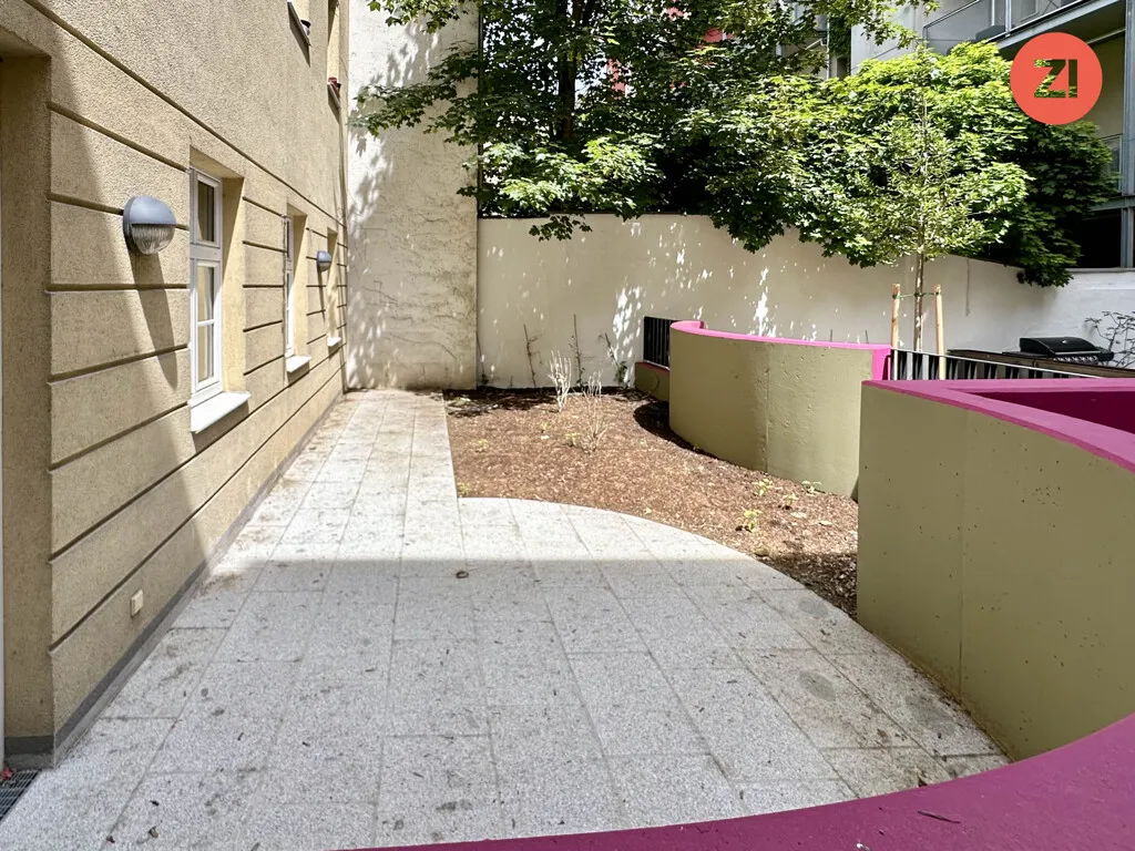 Generalsaniert 1- Zimmer Wohnung mit Terrasse und Garten zum Innenhof im Linzer Zentrum - Bild 1