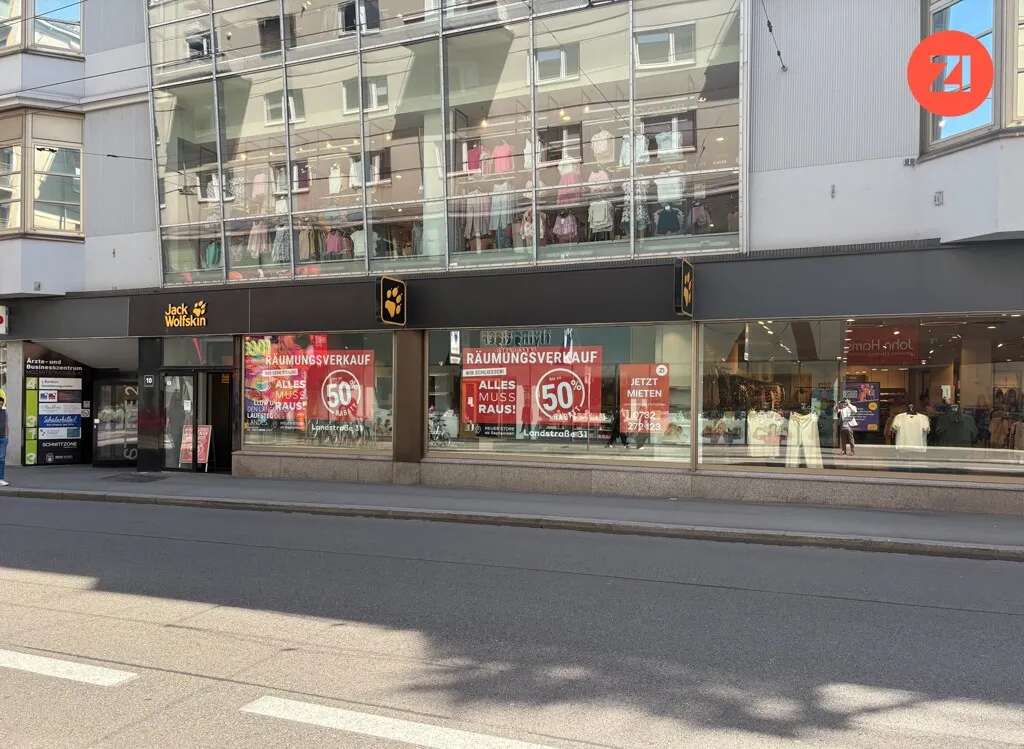 Top-Frequenzlage: Repräsentatives 224 m² Geschäftslokal an der Mozartstraße / Landstraße - Bild 1