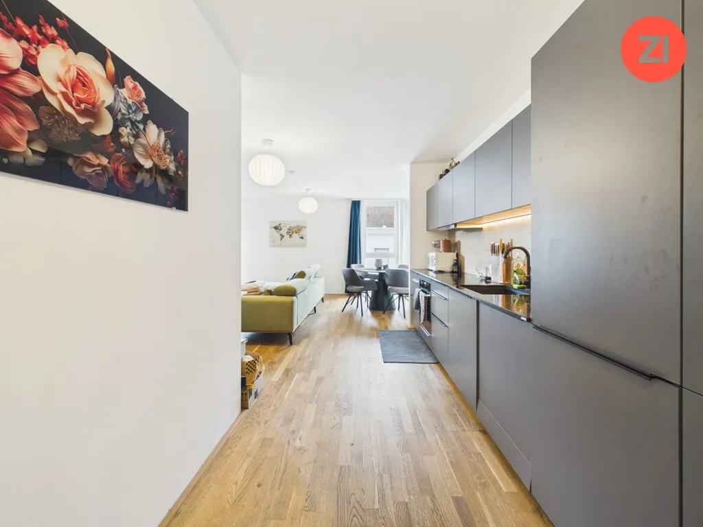 Hochwertige 2-Zimmer Wohnung inkl. Küche nähe Musiktheater