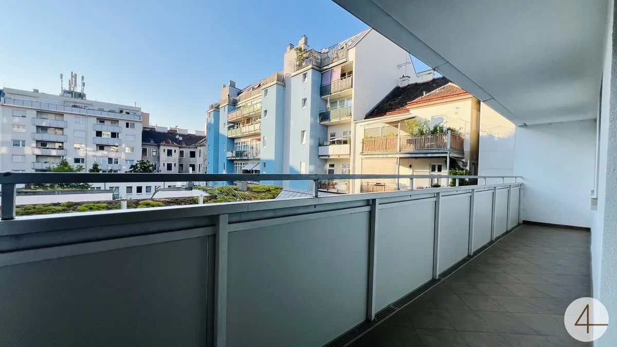 Dein Projekt - U6 ums Eck - Innenhof Ruhelage - Sunset Loggia - Millennium City u. technische Fachhochschule ums Eck - Donauinsel - Bild 1