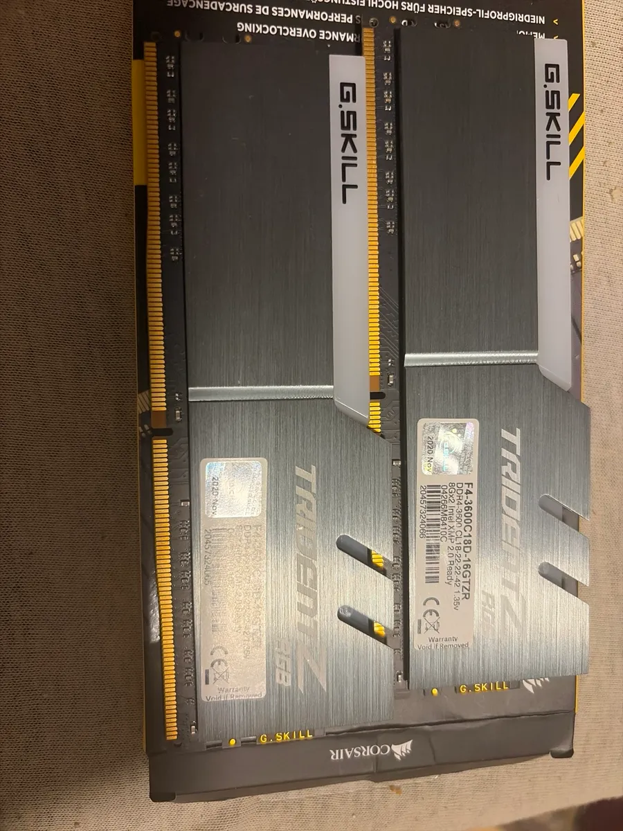 G skill DDR4 8gb RAM