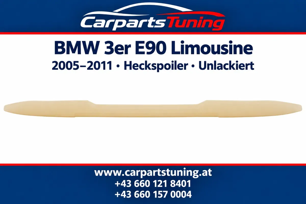 BMW 3er E90 Limousine 2005-2011 Heckspoiler Kunststoff unlackiert