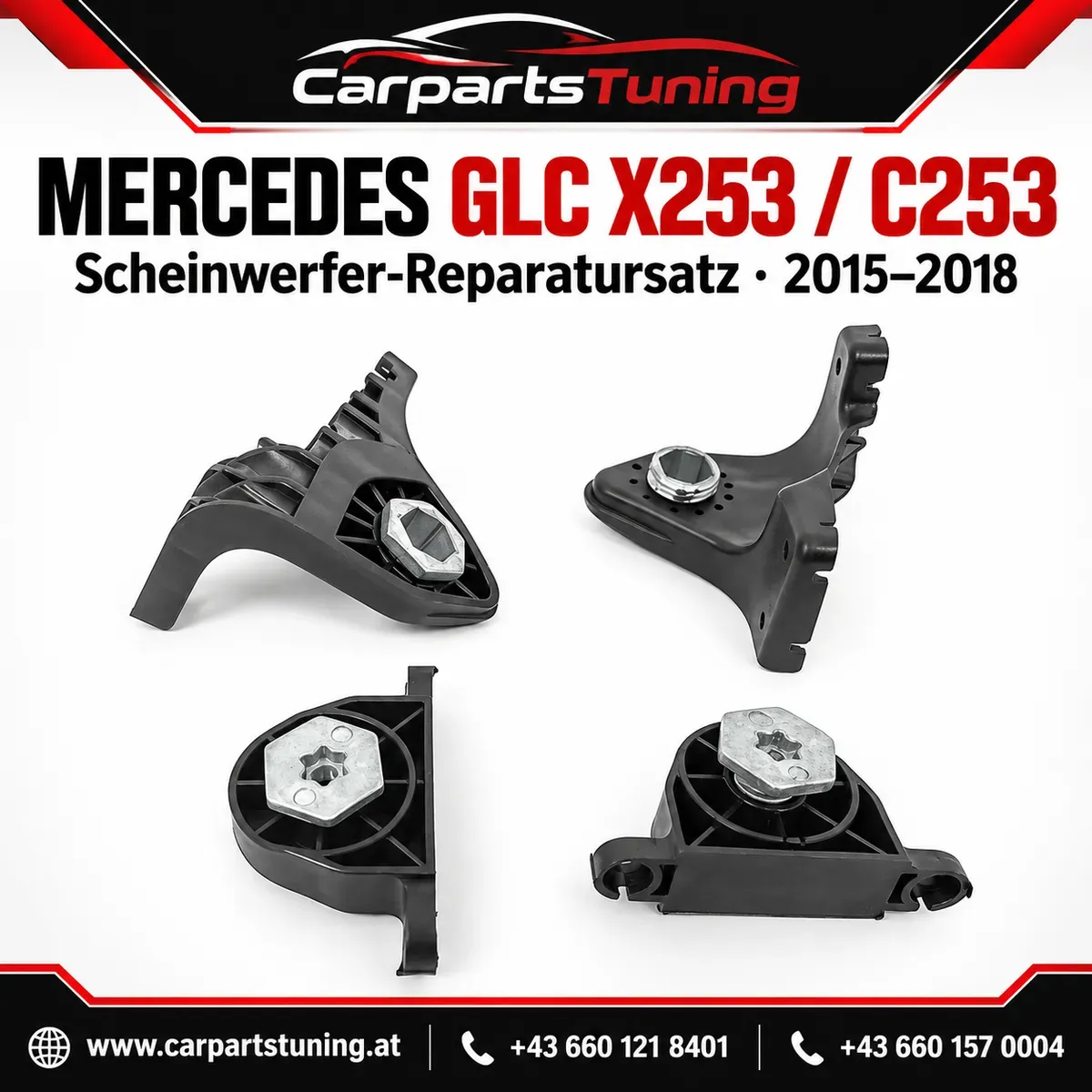 Mercedes GLC X253 C253 Scheinwerfer-Reparatursatz 2015-2018
