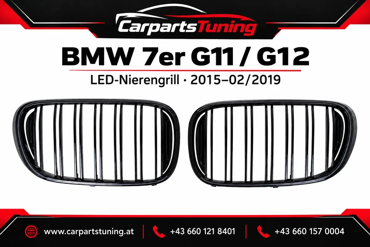BMW 7er G11 G12 LED Nierengrill 2015-02/2019 ohne Nachtsicht