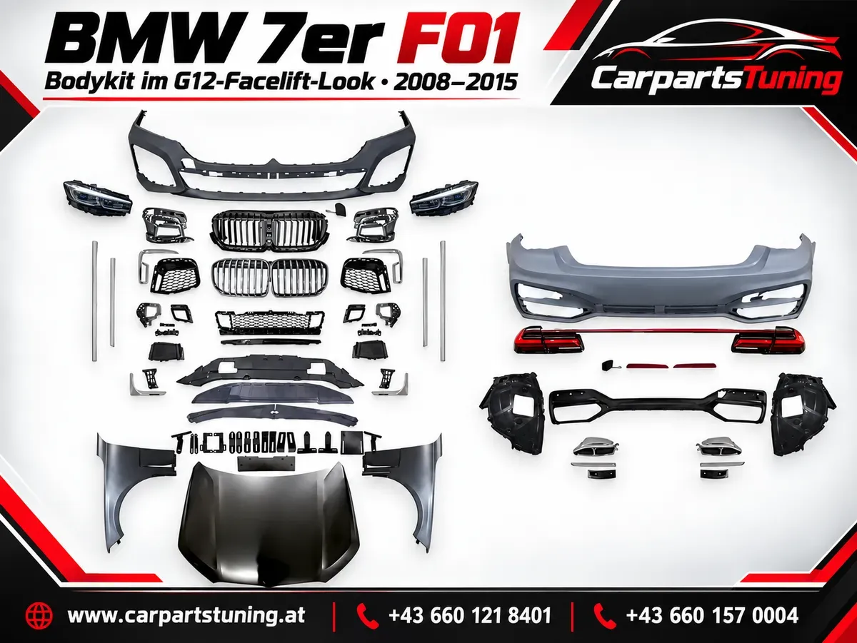 BMW 7er F01 Bodykit Umbau G12 Facelift Look 2008-2015