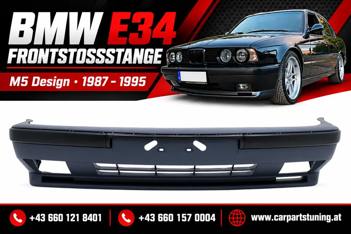 Frontstoßstange passend für BMW 5er E34 (1987-1995) M5 Design