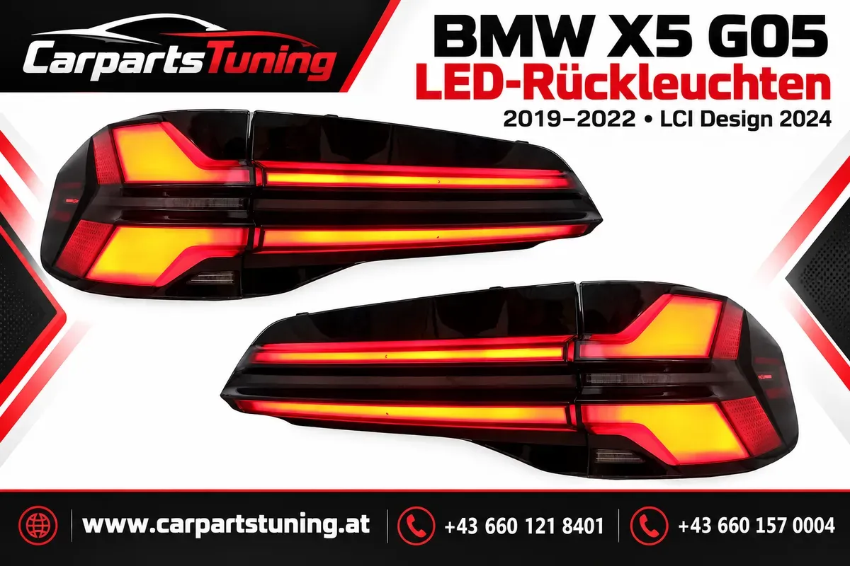 BMW X5 G05 LED-Rückleuchten | 2019-2022 | LCI Design 2024