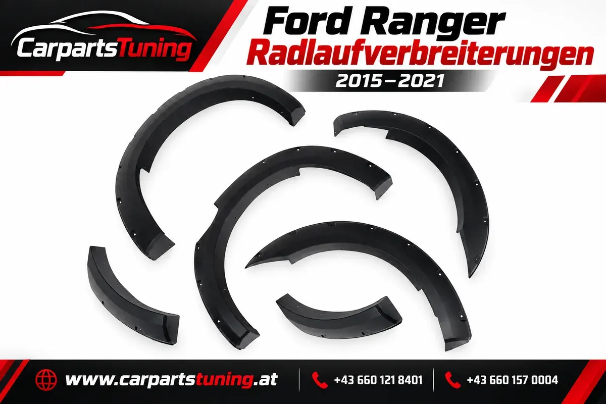 Ford Ranger Radlaufverbreiterungen | 2015-2021 | Satz