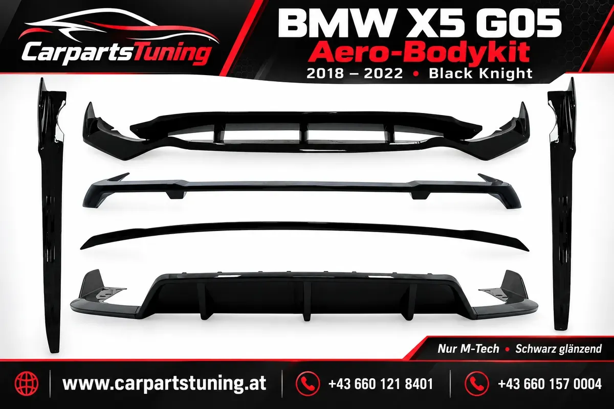 BMW X5 G05 Aero-Bodykit | 2018-2022 | Black Knight | M-Tech