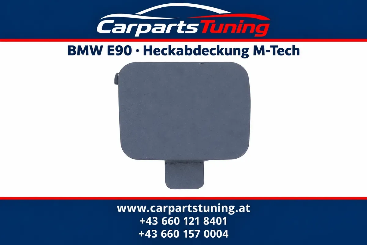 BMW E90 Limousine 2005-2011 Abschlepphakenabdeckung hinten für Nachrüst-M-Tech