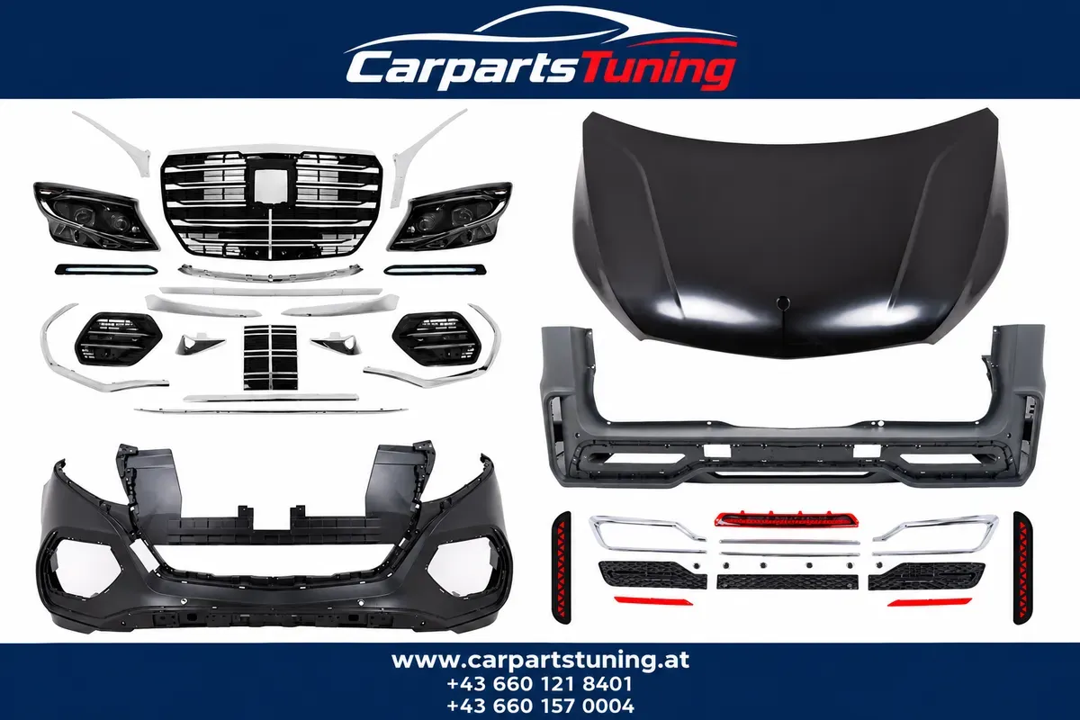 Mercedes Vito 2016-2023 Bodykit V-Design 2024-Look - Halogen, Linkslenker