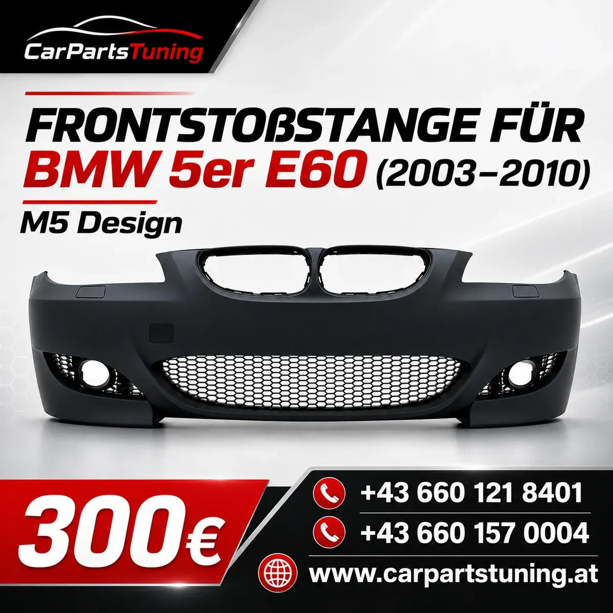 Frontstoßstange passend für BMW 5er E60 (2003-2010) M5 Design