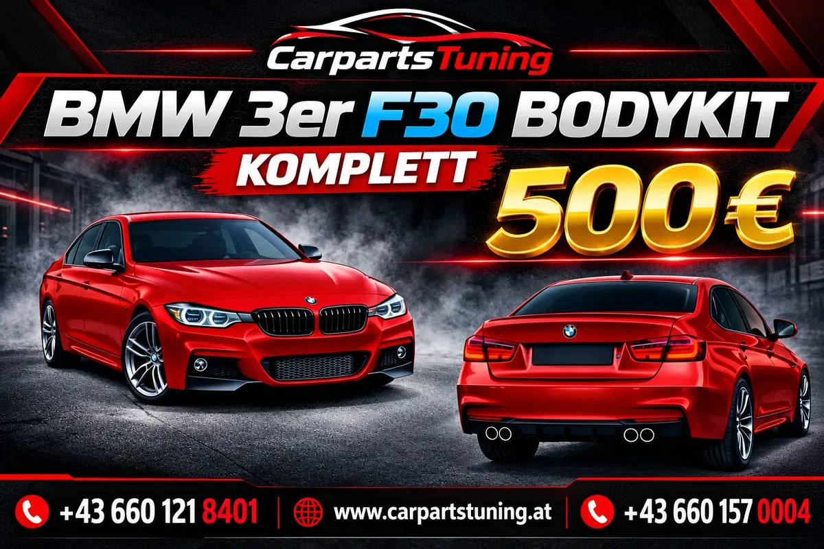 BMW F30 Bodykit | Front- und Heckstoßstange | Seitenschweller