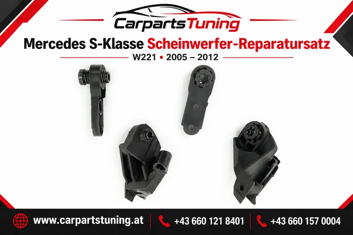 Mercedes W221 Scheinwerfer-Reparatursatz | S-Klasse | 2005-2012