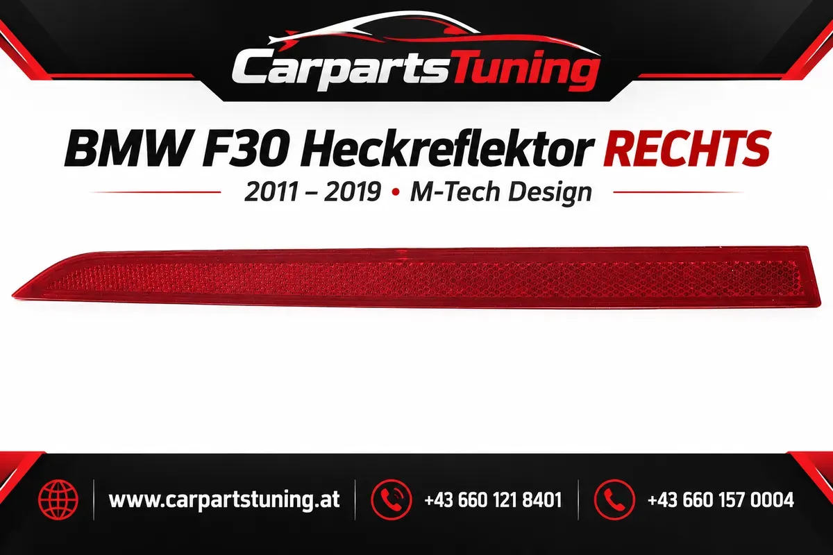 BMW F30 Heckreflektor rechts rot | 2011-2019 | M-Tech Design