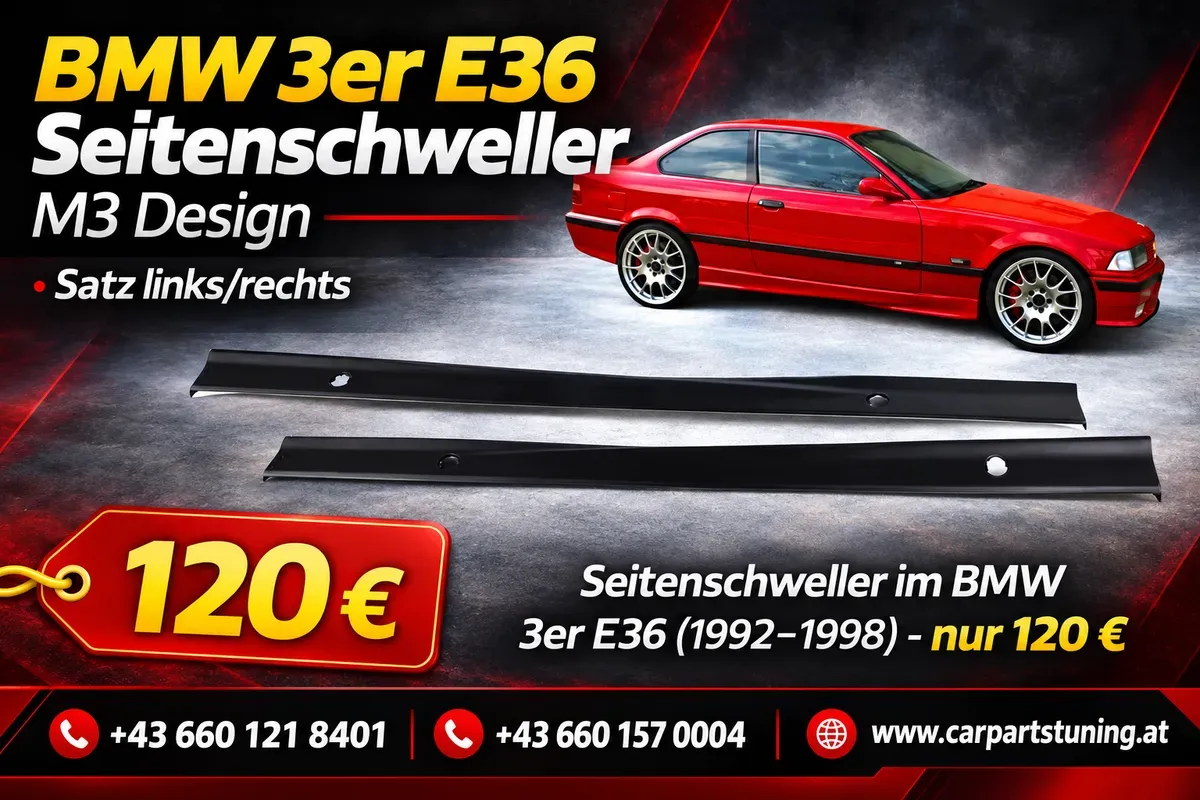 BMW E36 Seitenschweller M3 Design | 1992-1998 | Links und rechts