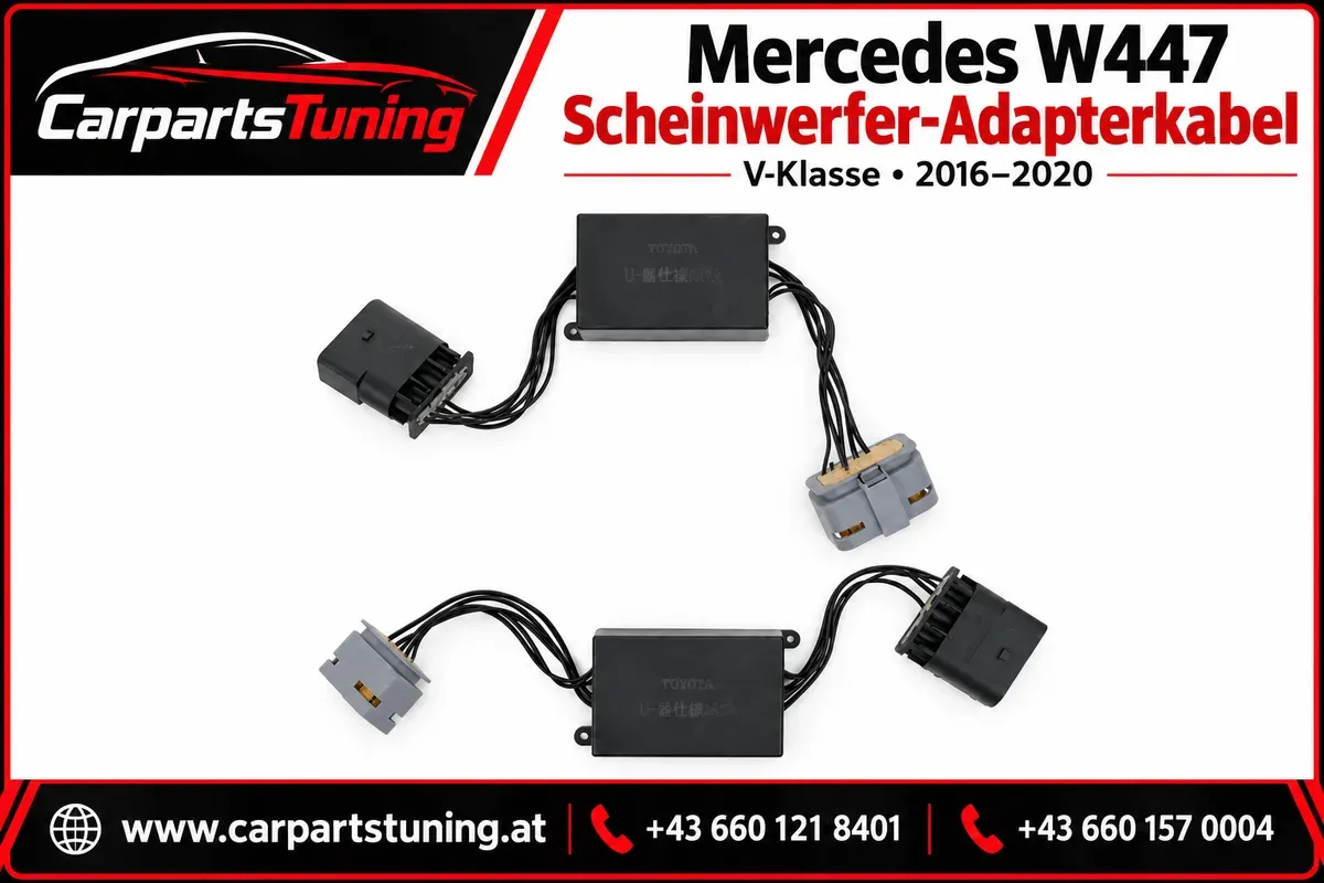 Mercedes V-Klasse W447 Scheinwerfer-Adapterkabel | 2016-2020 | Satz