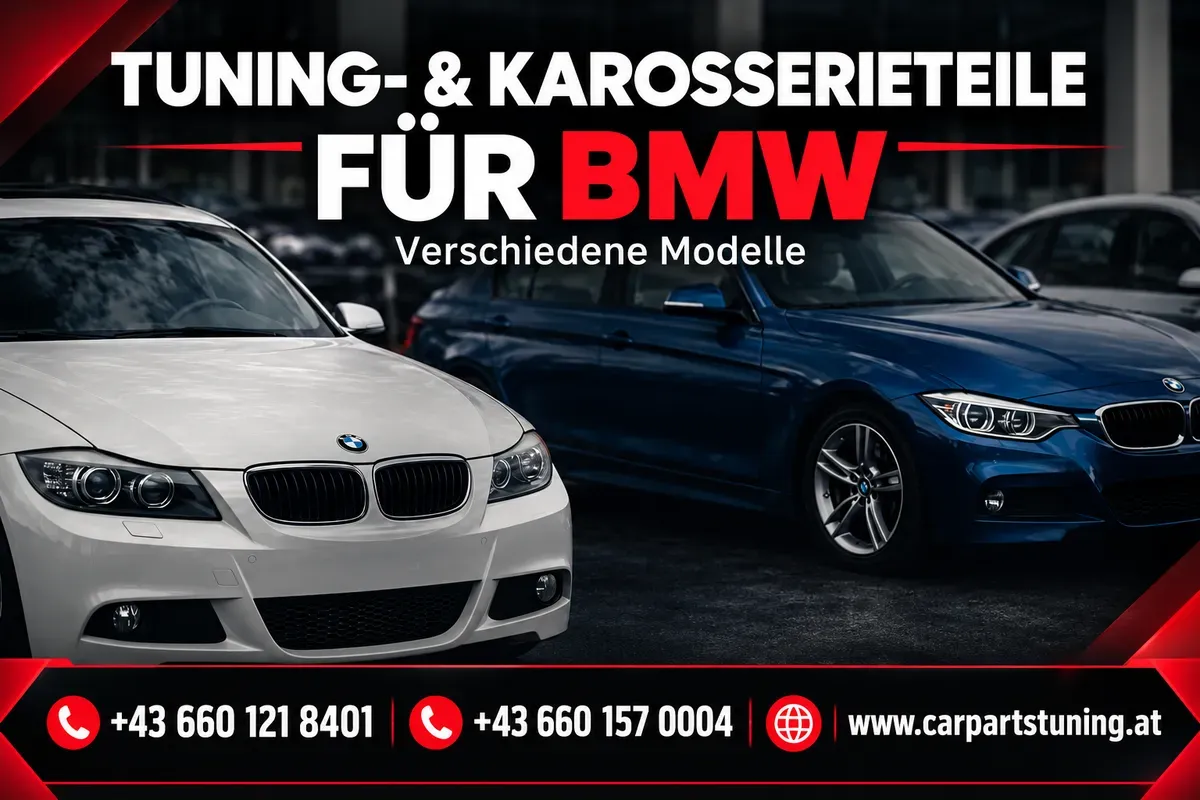 BMW Tuning- und Karosserieteile | Verschiedene Modelle