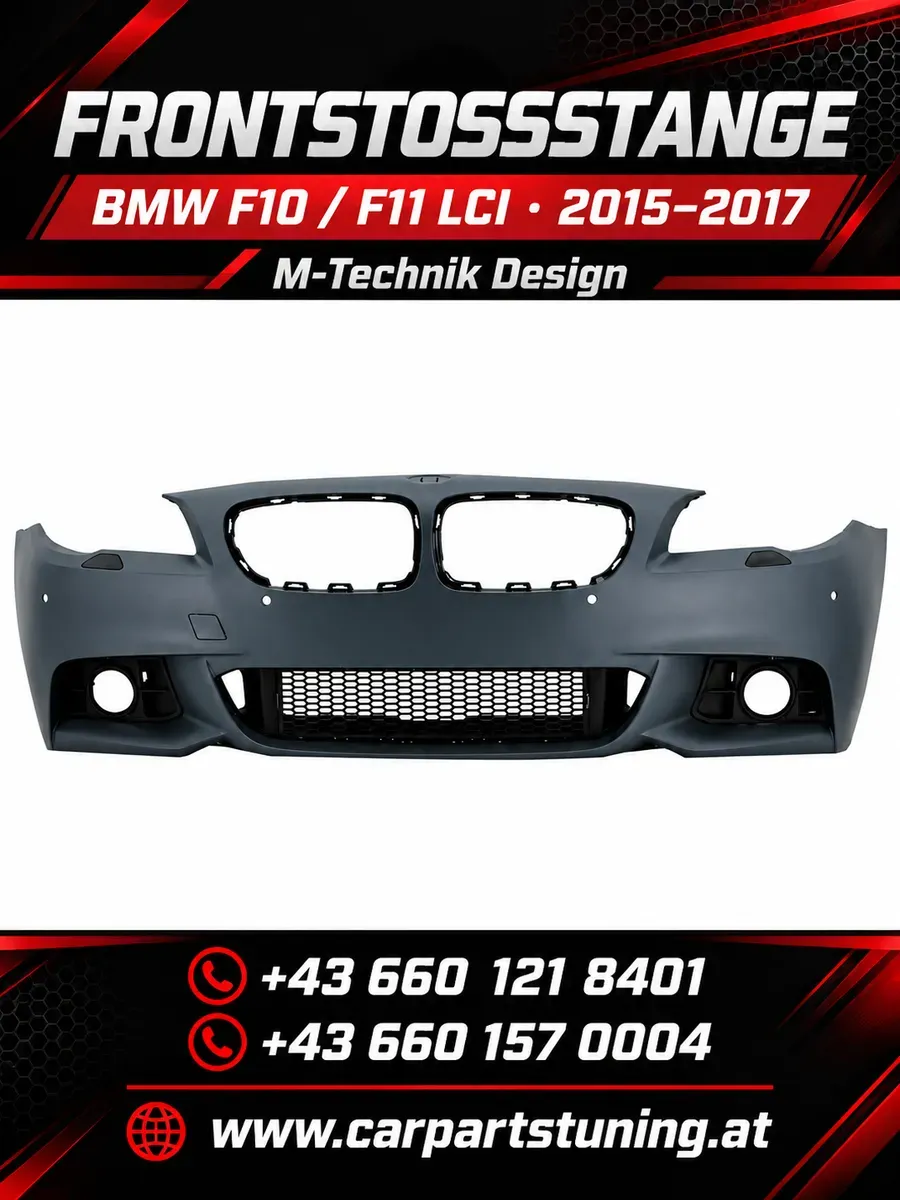 Frontstoßstange passend für BMW 5er F10 F11 LCI Limousine Touring (2015-2017) M-Tech Design