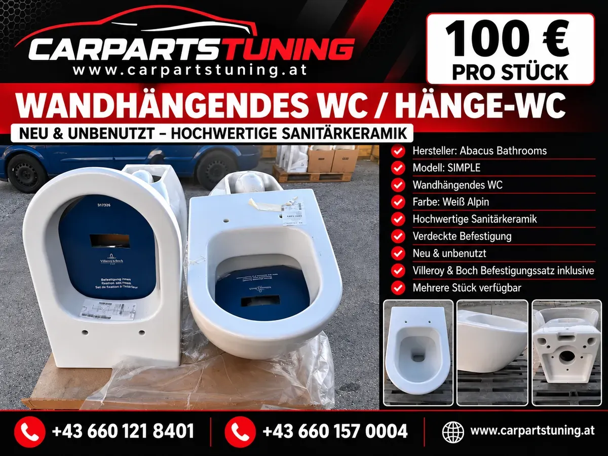 Wandhängendes WC / Hänge-WC | Neu