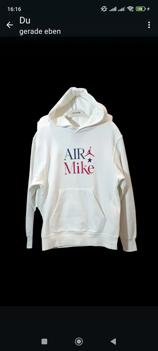 Nike Air Jordan Sport Dna, Air Mike Hoodie. gr: M🌱