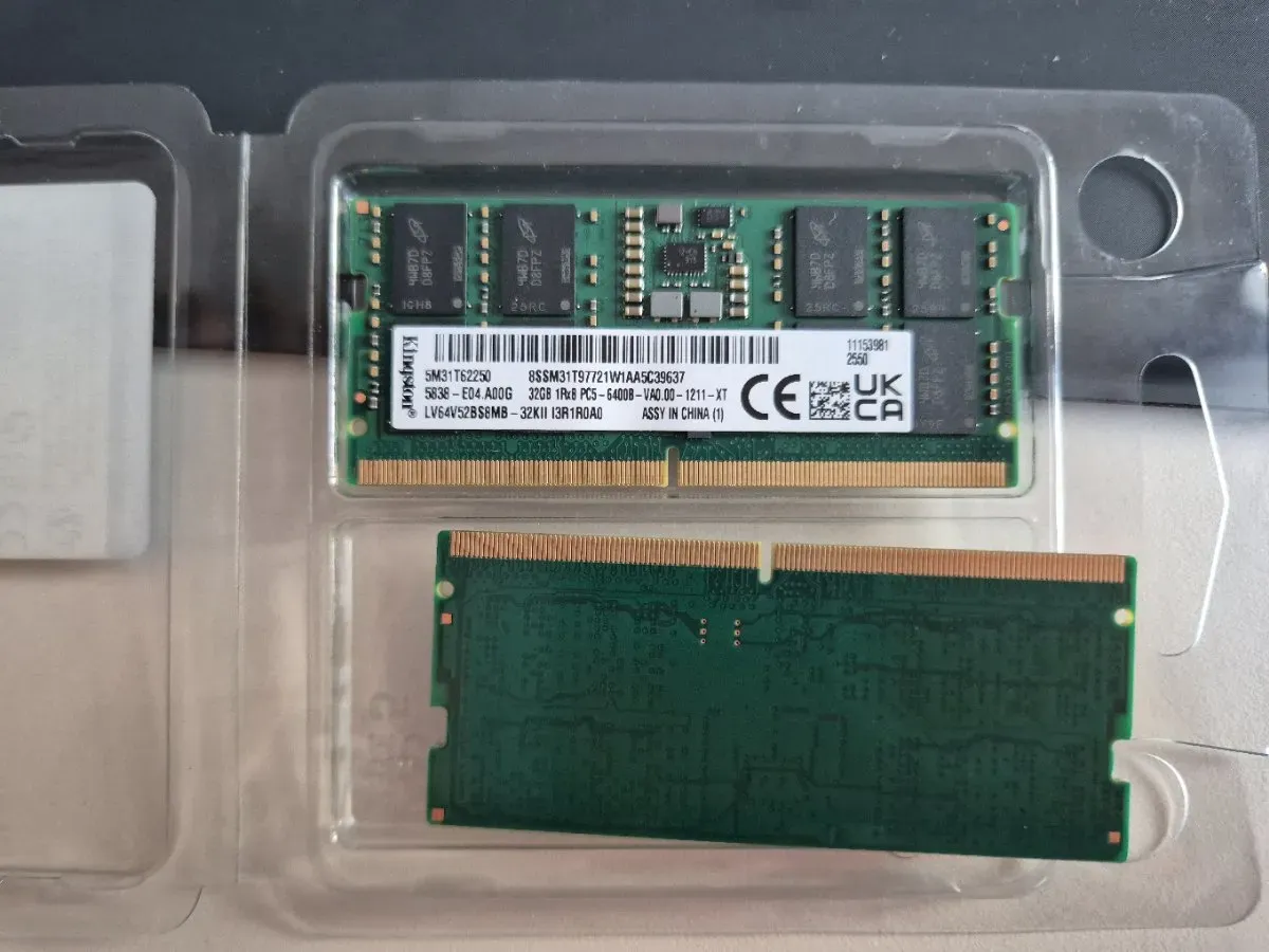 Kingston SODIMM PC5 32GB 1Rx8 6400