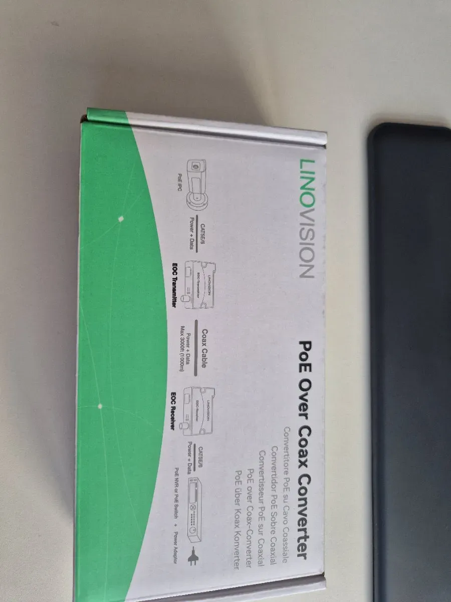 LinoVision PoE Over Coax Converter