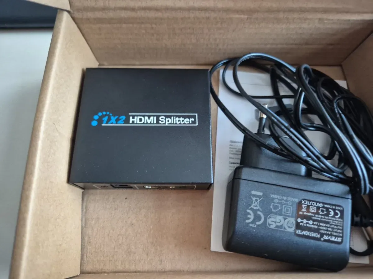1x2 hdmi splitter incutex
